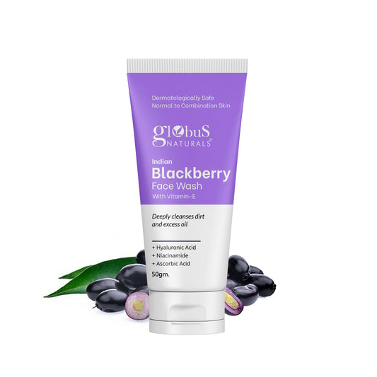 Globus Naturals Indian Blackberry Face Wash with Vitamin E