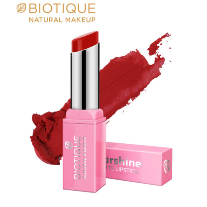 Biotique Starshine Matte Lipstick - Liberal Red