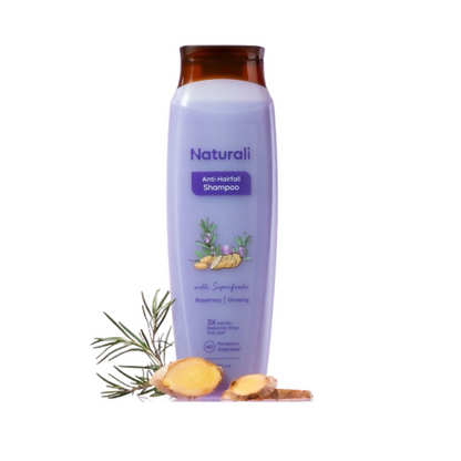 Naturali Anti-Hairfall Shampoo with Rosemary Oil & Ginseng Extract
