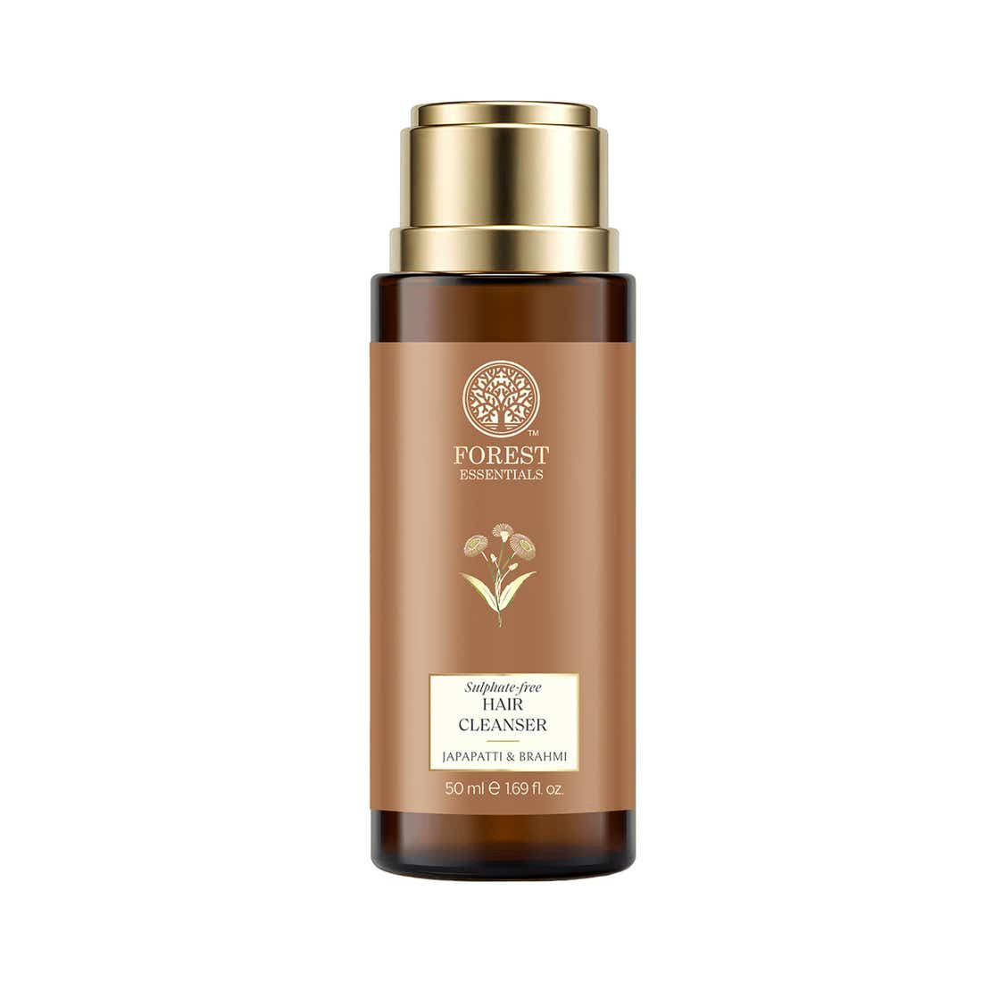 Forest Essentials Hair Shampoo Cleanser Japapatti & Brahmi