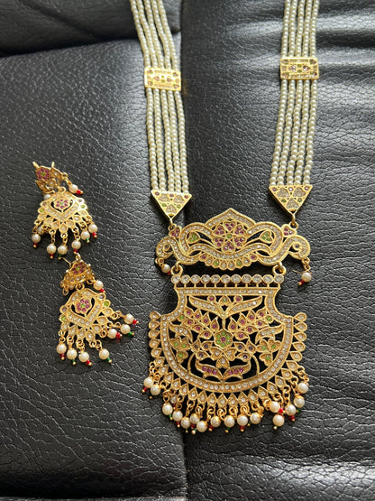 Jadau haar : long necklace