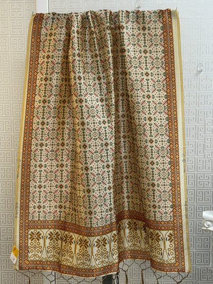 Silk dupatta : digital print