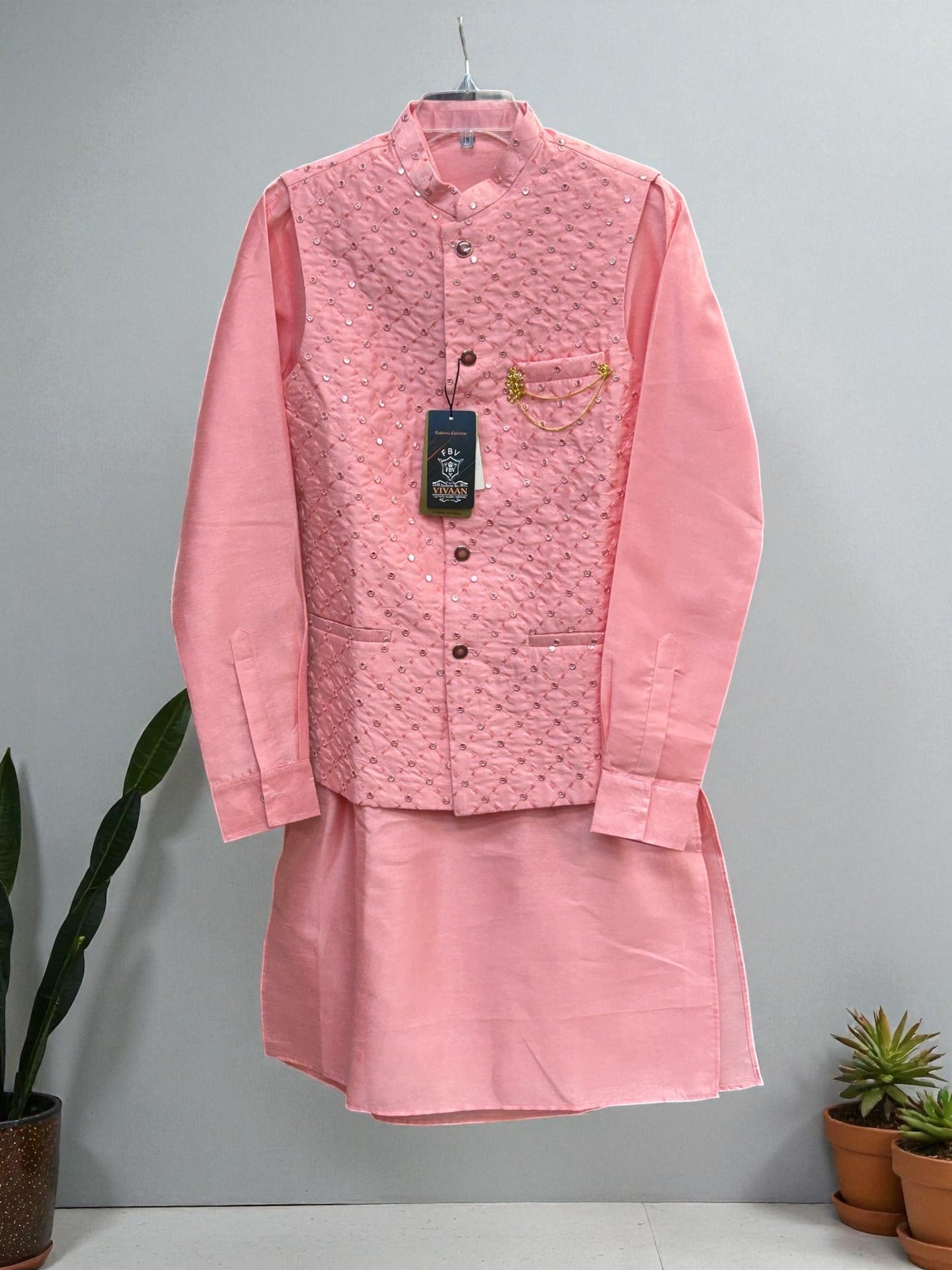 Mirror work Kurta set