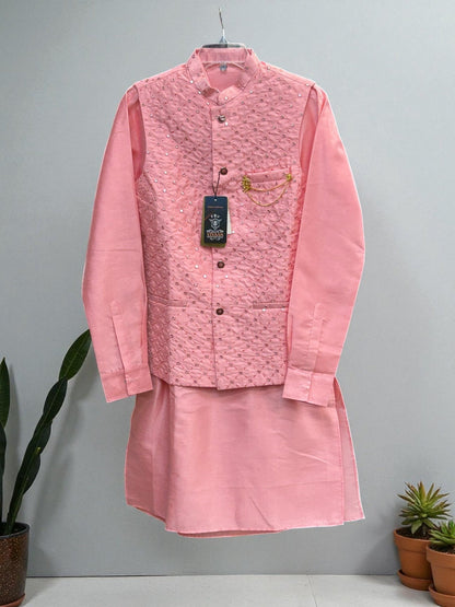 Mirror work Kurta set