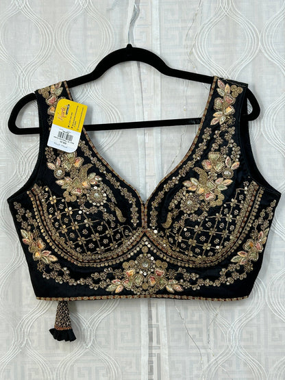 Heavy work blouse : readymade blouse / sleeves available