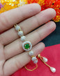 Rhodium-Plated Alloy American Diamond Studded Designer Bracelets - The Pari
