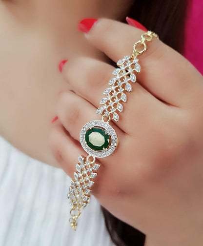 Rhodium-Plated Alloy Bracelets - The Pari