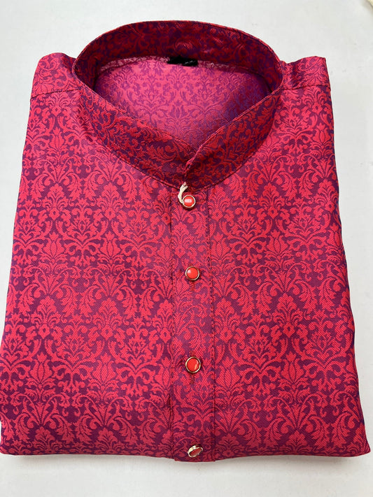 Cotton silk Kurta set