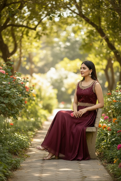 Party wear Long gown