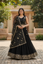 Black lehenga Choli set