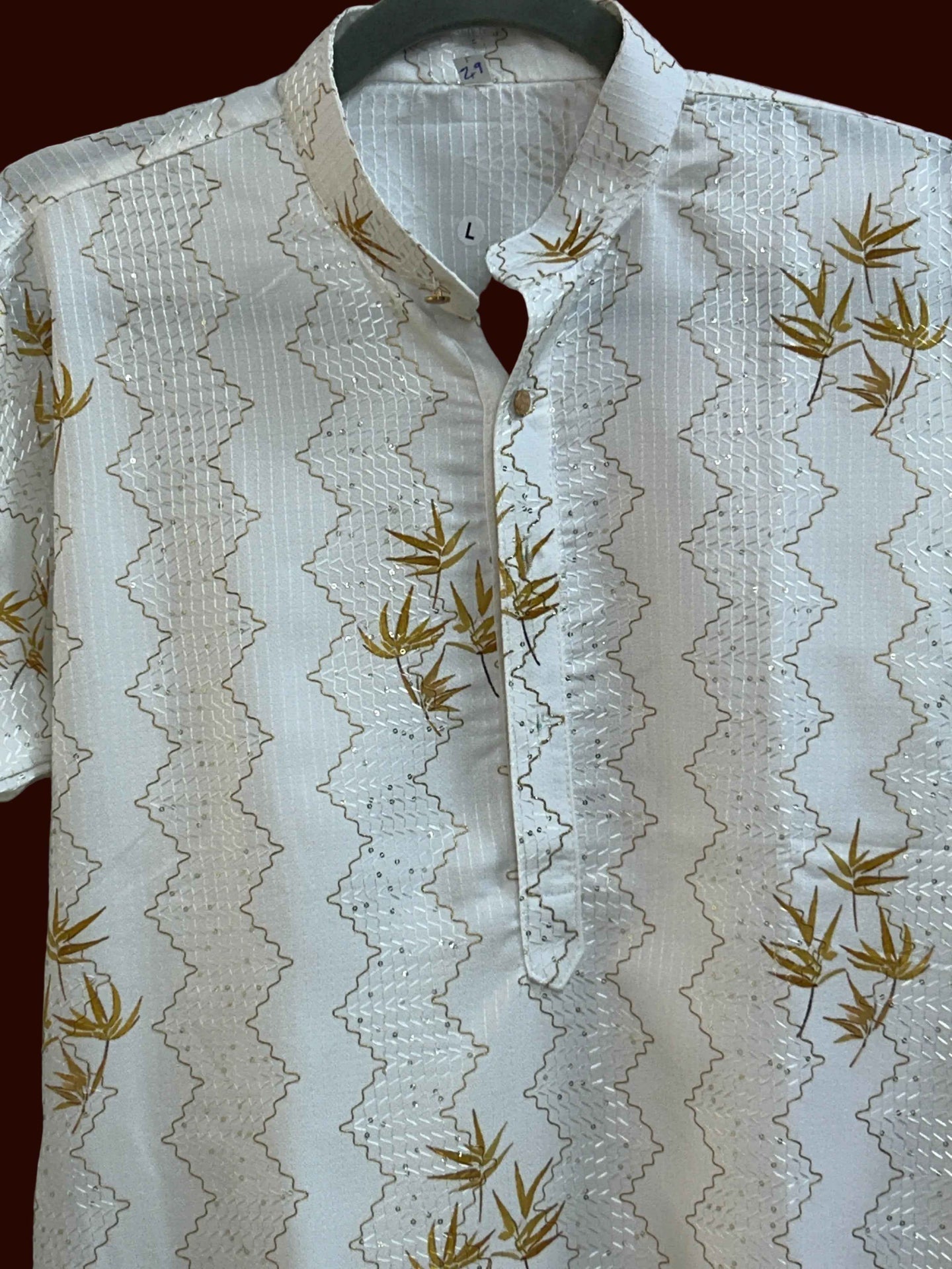Digital print kurta for men
