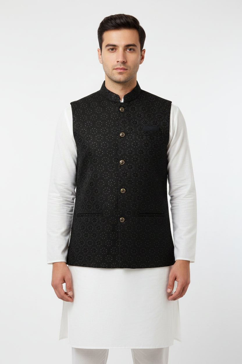 Half jacket for men’s kurta