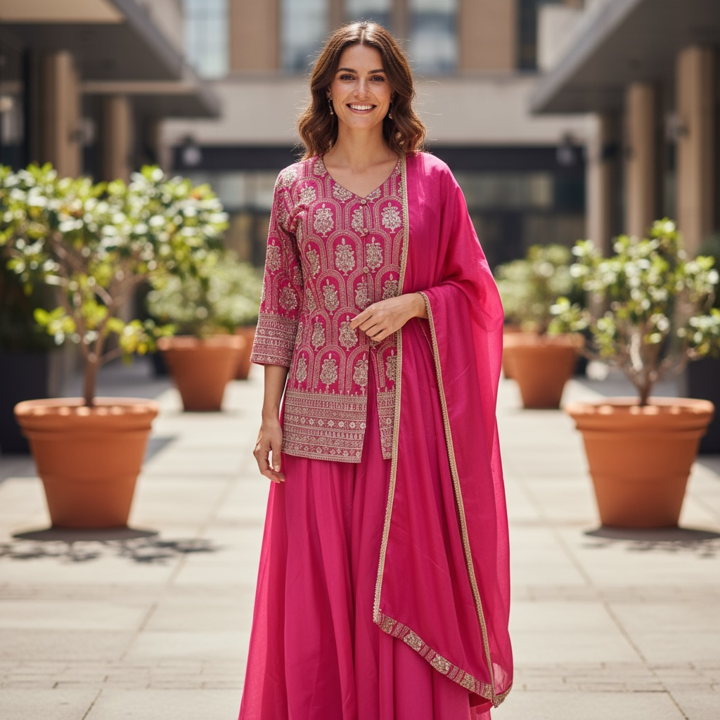 Sharara suit