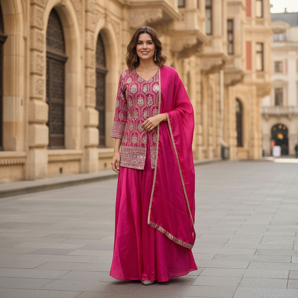 Sharara suit