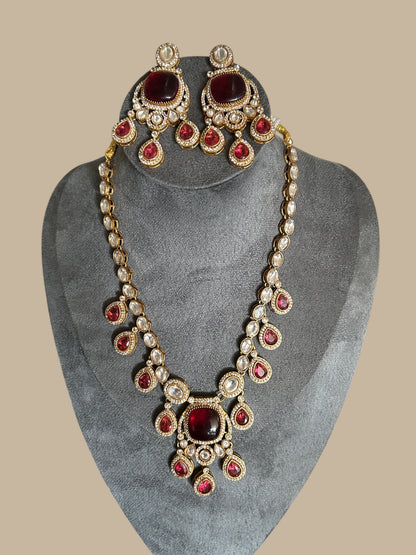 Traditional Ethnic Necklace and Earring Jewelry Set
