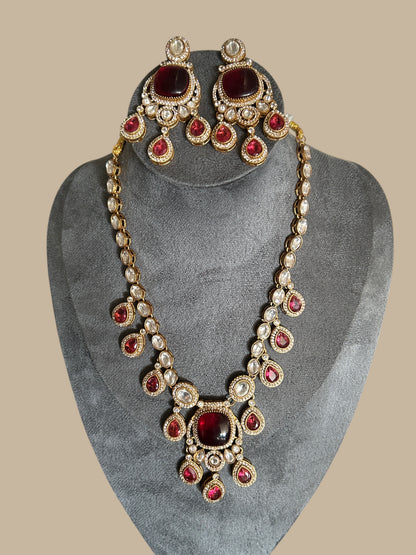 Traditional Ethnic Necklace and Earring Jewelry Set