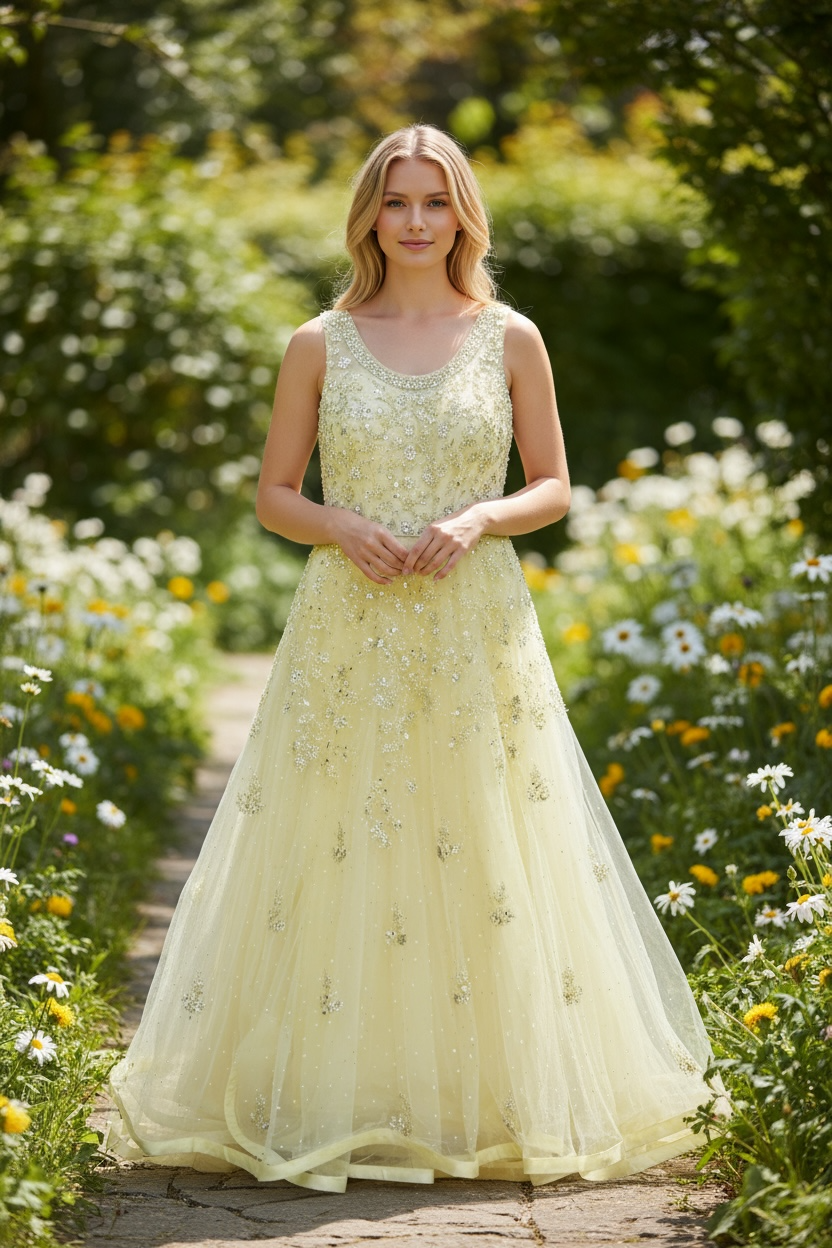Party wear long gown