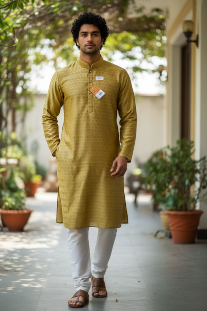 Silk kurta set