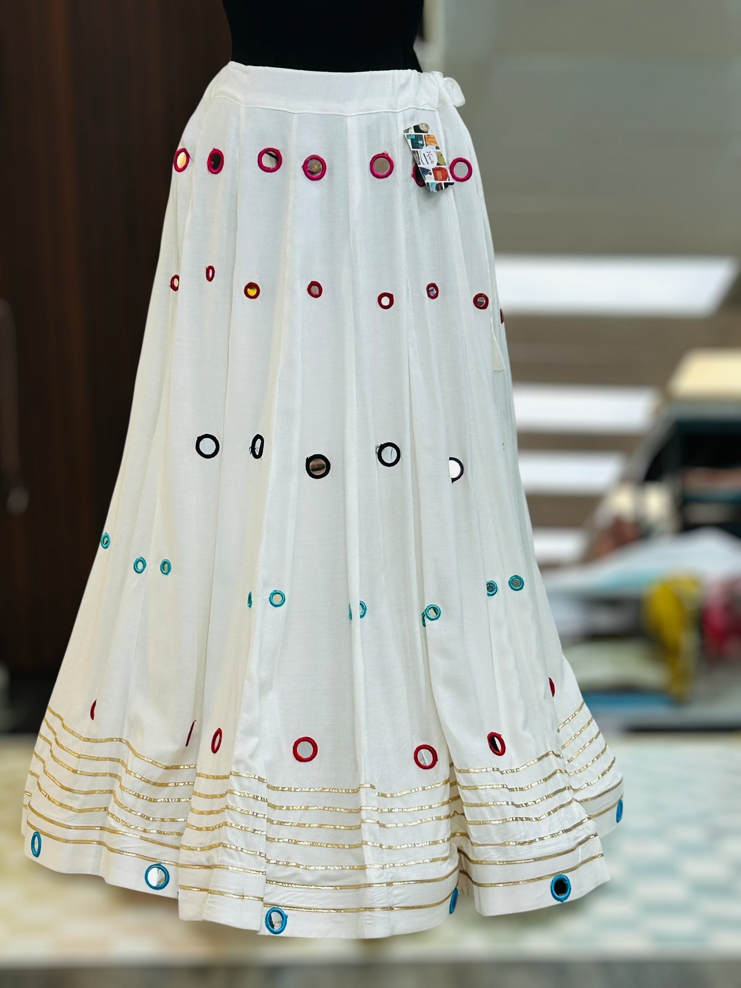 Lehenga Skirt : garba chaniya