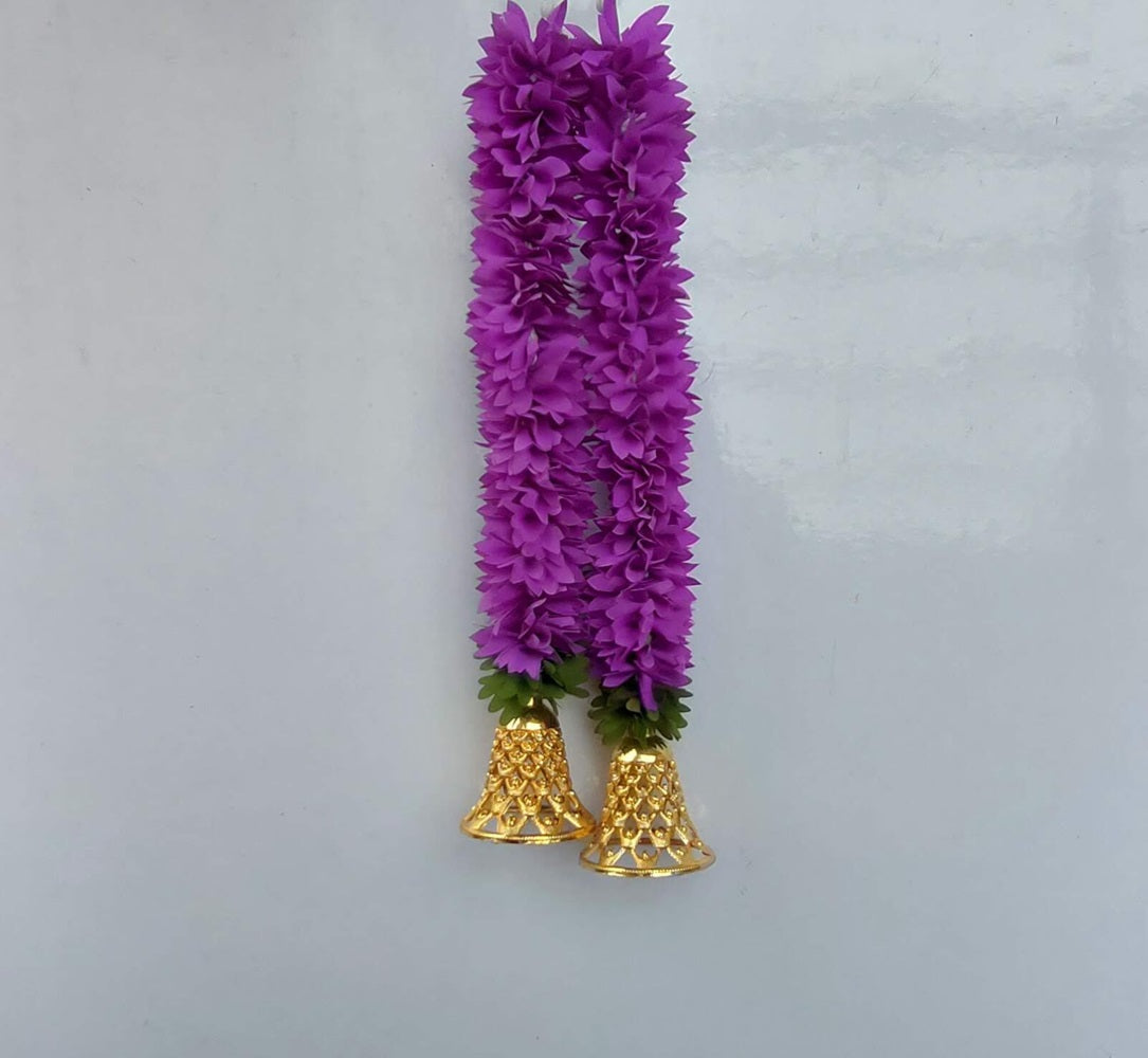 Purple Fabric Hangings