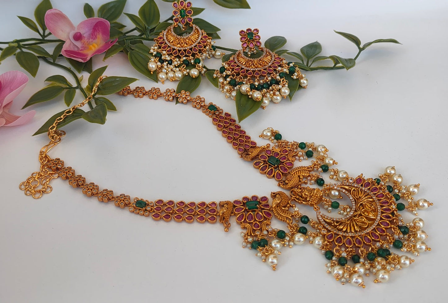 Matt Finish Temple Jewellery