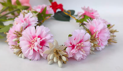 Baby Pink Bridal Hair Accessories
