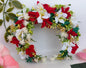 Red Bridal Hair Accessories