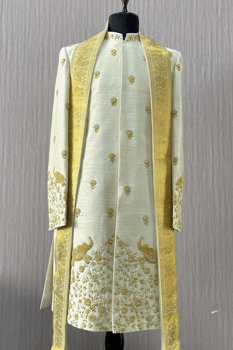 Oro Designer Men's Sherwani by Hilo Design