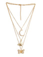 Gold-Polished Alloy Dienty Look Designer Necklace - The Pari