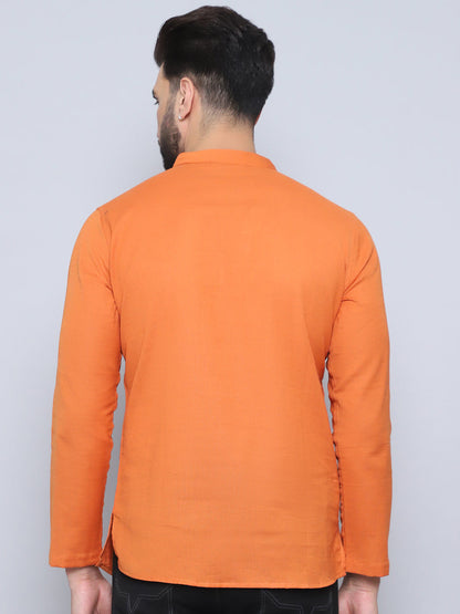 Even Apparels Men's Loop Wooden Button Kurta