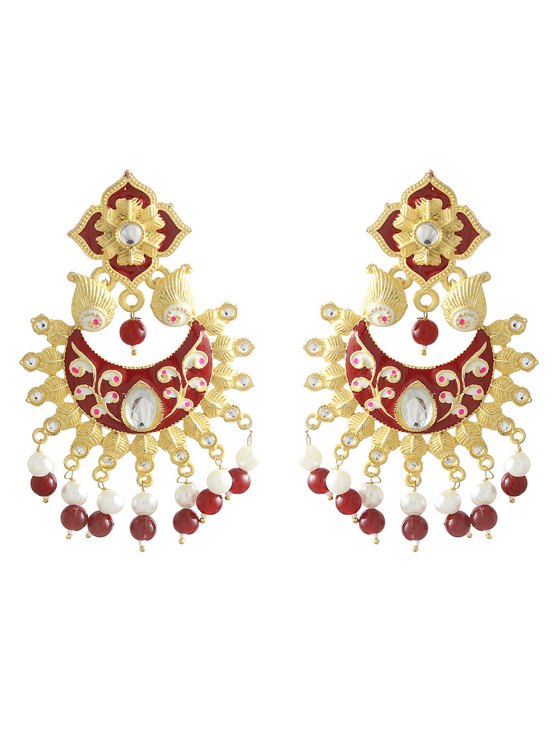 Silver-Plated Alloy Oxidised Round Earrings With Ring Combo - The Pari