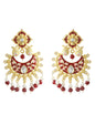 Silver-Plated Alloy Oxidised Round Earrings With Ring Combo - The Pari