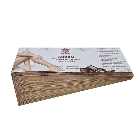 Estavito Adorn Wax Strips Hair Remover-Chocolate Fragranced