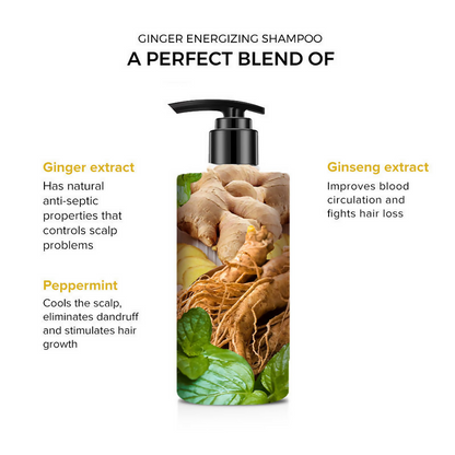 De Fabulous Ginger Energizing Shampoo