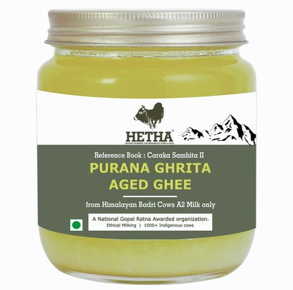 Hetha Purana Ghrita Aged Ghee From Himalayan Badri Cows A2 Milk