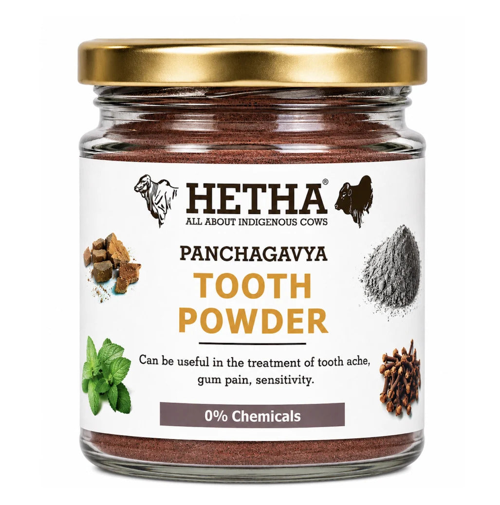 Hetha Panchagavya Tooth Powder