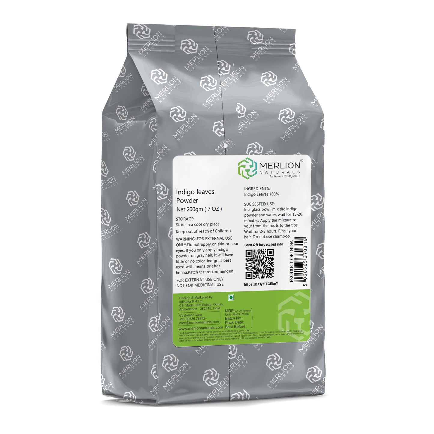 Merlion Naturals Indigo Leaves Powder