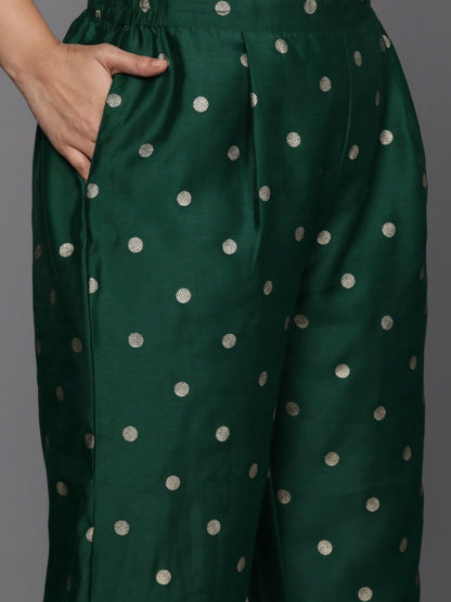 Ahalyaa Women's Traditional wear Kurta Set - Green