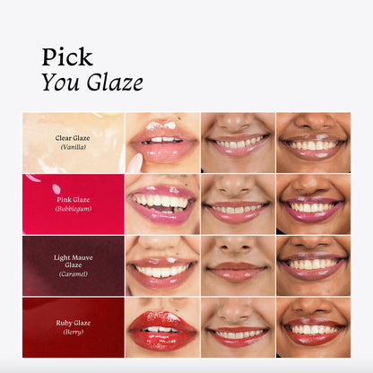 Foxtale Brightening SPF 30 Lip Balm - Clear Glaze (Vanilla), Brightens Lips, Reduces Pigmentation