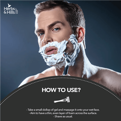 Herbs & Hills Maca Root Shaving Gel