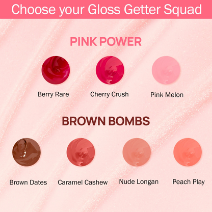 NY Bae Gloss Getter Lip Gloss - Pink Melon 02