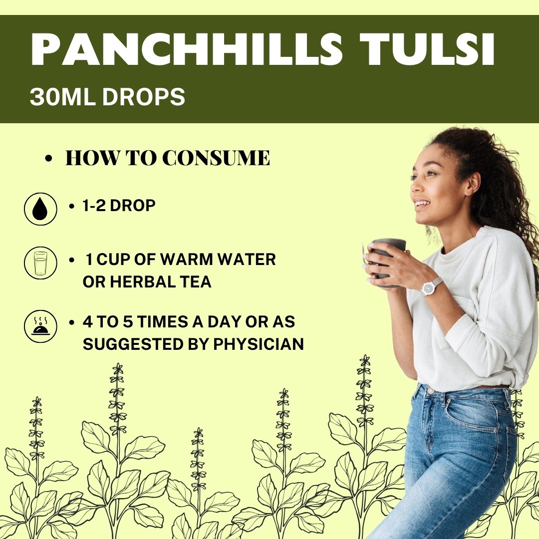 Herbal Hills Panch Tulsihills Drop