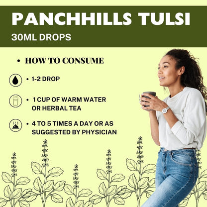 Herbal Hills Panch Tulsihills Drop