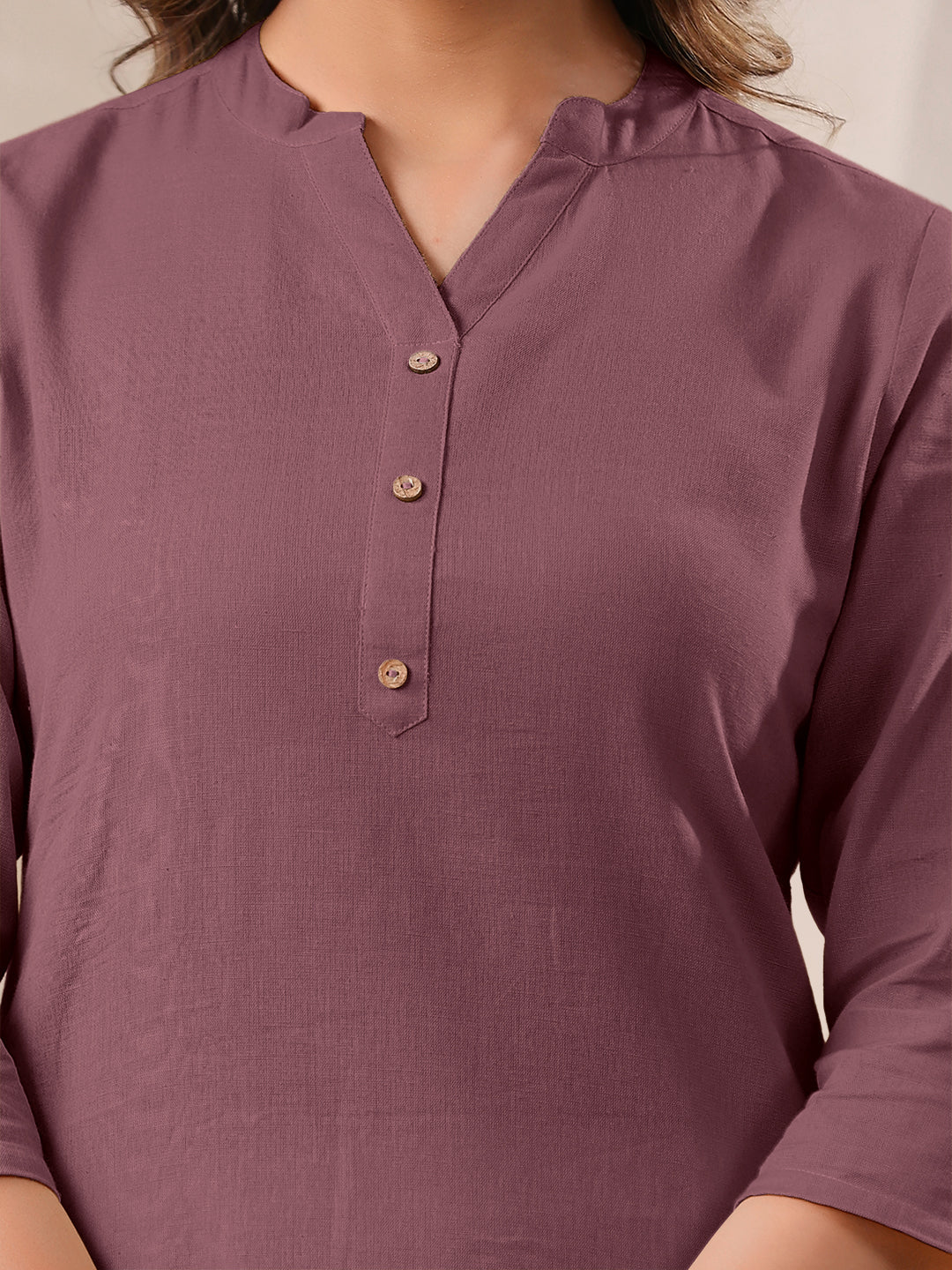 Janasya Light Cotton Solid Straight Kurta