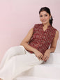 Janasya Straight Cambric Beige Jacket