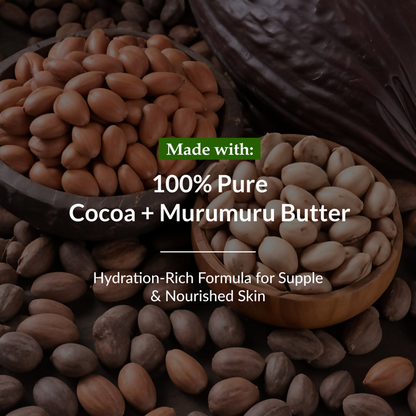Lotus Botanicals 100% Pure Cocoa Butter & Murumuru Butter HydraMelt Body Cream