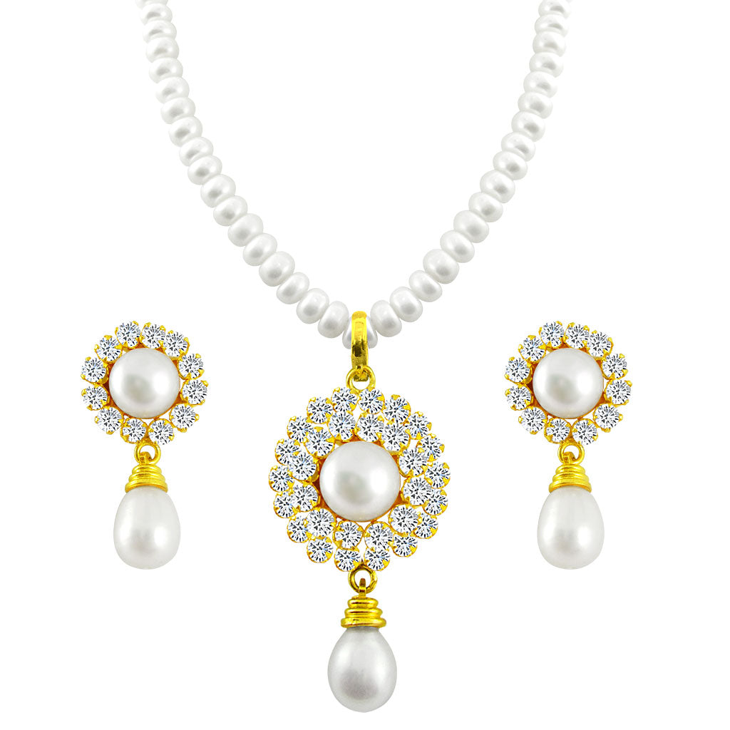 J Pearls Royal Pearl Set - Real Pearl Jewelry
