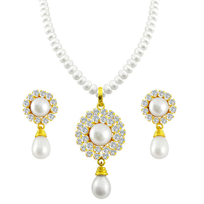 J Pearls Royal Pearl Set - Real Pearl Jewelry