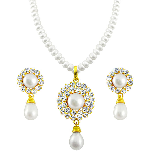 J Pearls Royal Pearl Set - Real Pearl Jewelry