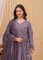 Jyoti Fashion Women's Wine Rayon Printed Designer Kurta Set with Dupatta